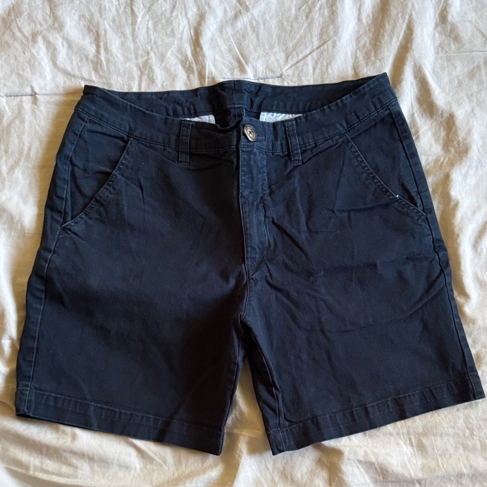 Blue Casual Shorts